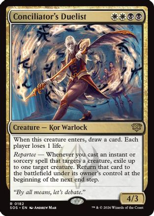 Conciliator's Duelist [SOS 182]  Foil