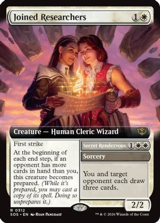 Joined Researchers (Extended Art) [SOS 312]  Foil