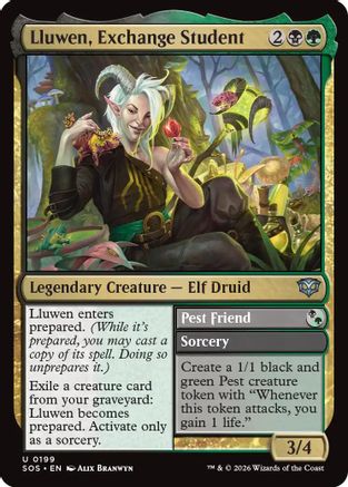 Lluwen, Exchange Student [SOS 199]