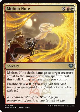 Molten Note [SOS 204]