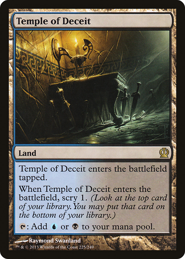 {R} Temple of Deceit [Theros][THS 225]