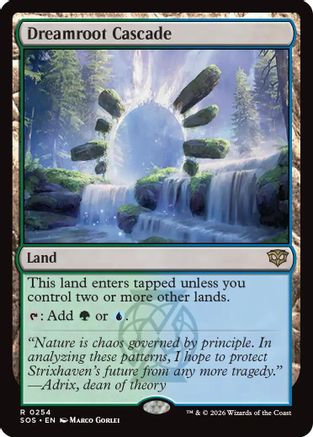 {@@SOS R} Dreamroot Cascade (Foil) [SOS 254]