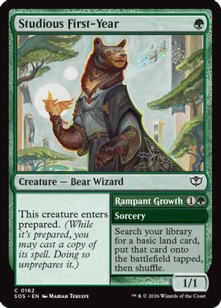 Studious First-Year [SOS 162]  Foil