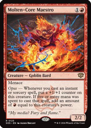 Molten-Core Maestro [SOS 125]  Foil