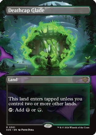 Deathcap Glade (Borderless) [SOS 301]  Foil