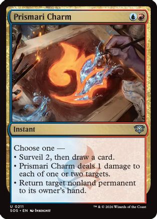 Prismari Charm [SOS 211]  Foil