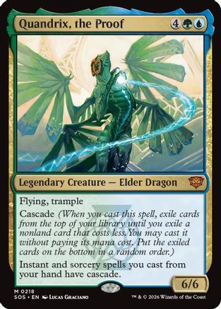 Quandrix, the Proof [SOS 218]  Foil