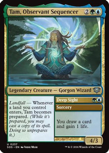 {@@SOS C} Tam, Observant Sequencer (Foil) [SOS 237]