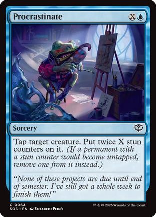 Procrastinate [SOS 064]  Foil