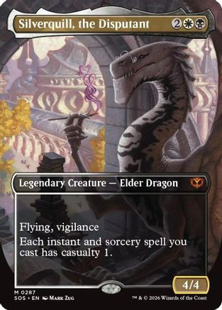 Silverquill, the Disputant (Borderless) [SOS 287]