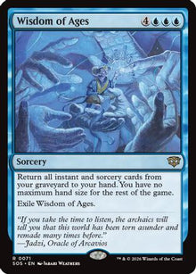 {@@SOS R} Wisdom of Ages [SOS 071]