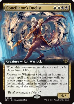 Conciliator's Duelist (Extended Art) [SOS 348]  Foil