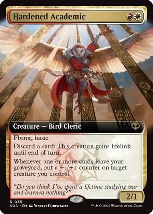 Hardened Academic (Extended Art) [SOS 351]