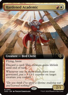 {@@SOS R} Hardened Academic (Extended Art) [SOS 351]