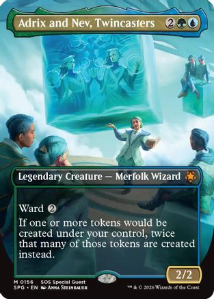 Adrix and Nev, Twincasters (Borderless) [SPG 156]
