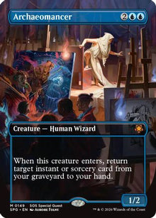 {@R} Archaeomancer (Borderless) [SPG 149]