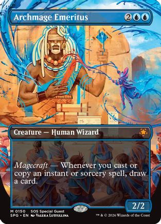 Archmage Emeritus (Borderless) [SPG 150]