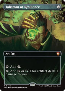 {@@SOC R} Talisman of Resilience (Borderless) (Foil) [SOC 432]