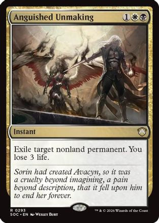 Anguished Unmaking [SOC 293]