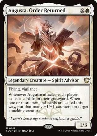 Augusta, Order Returned [SOC 011]