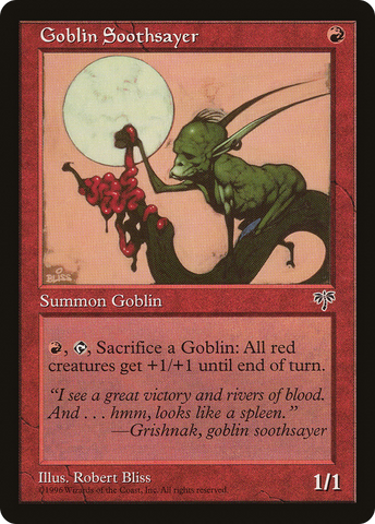 {C} Goblin Soothsayer [Mirage][MIR 179]