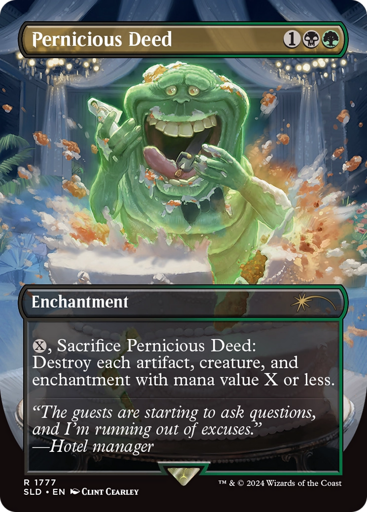 Pernicious Deed [SLD-1777]  (Borderless) Foil