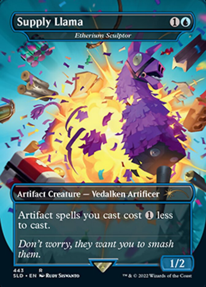 {R} Etherium Sculptor - Supply Llama [Secret Lair Drop Series][SLD 443]