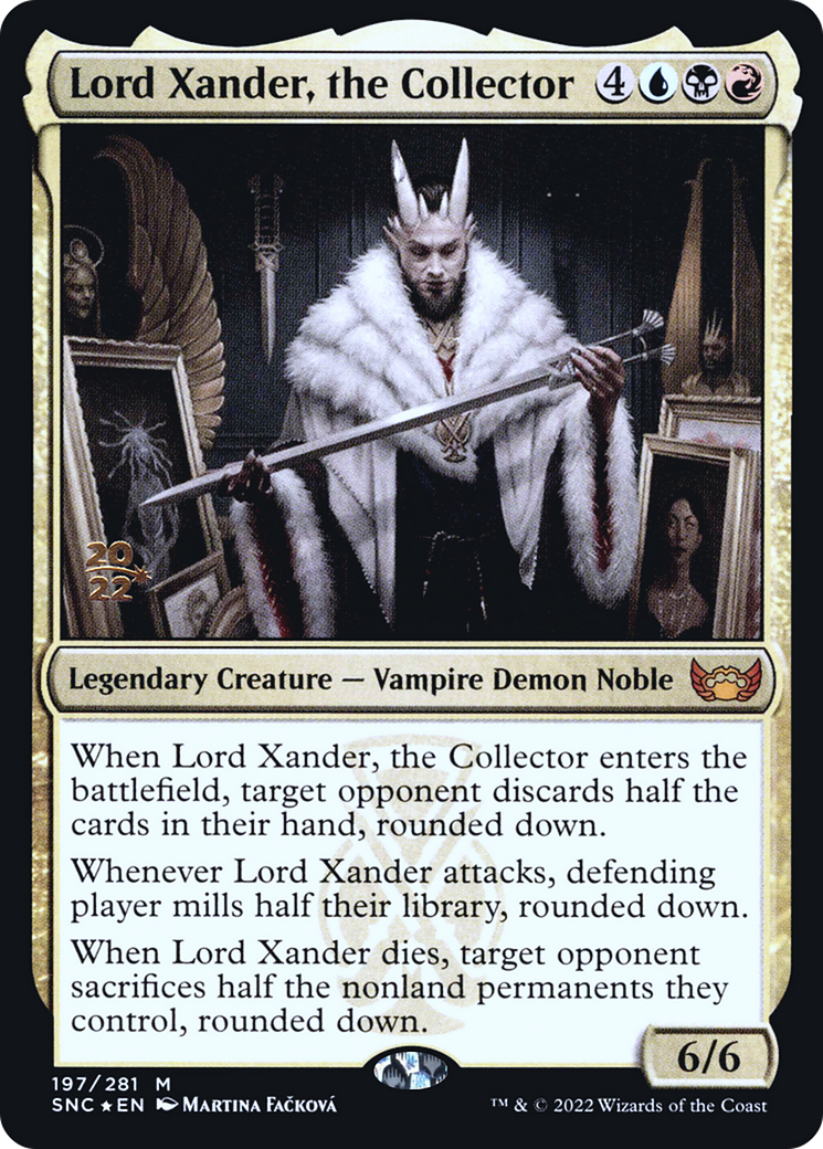 {R} Lord Xander, the Collector [Streets of New Capenna Prerelease Promos][PR SNC 197]