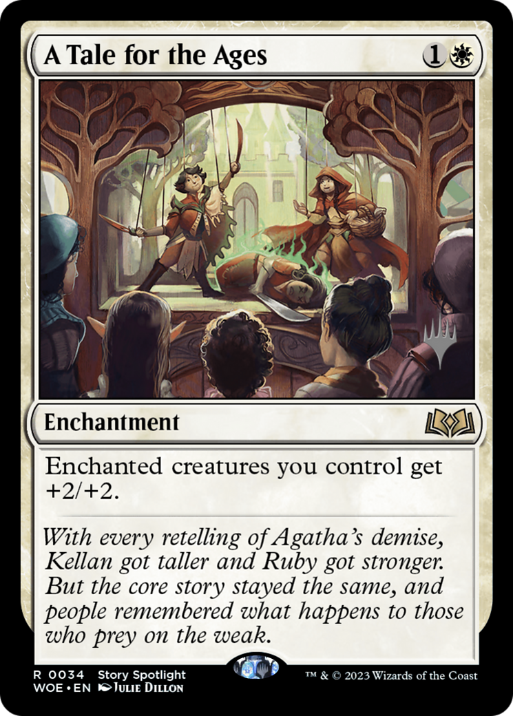 {@R} A Tale for the Ages (Promo Pack) [Wilds of Eldraine Promos][PP WOE 034]