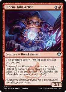 {@@SOC C} Storm-Kiln Artist [SOC 255]
