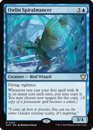 Owlin Spiralmancer [SOC 022]