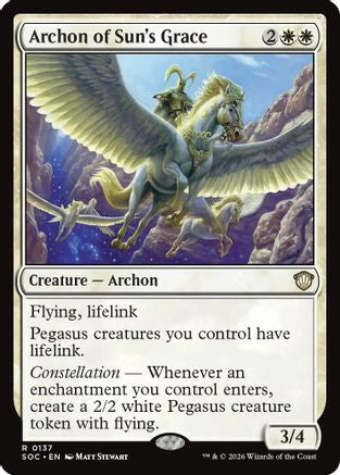 Archon of Sun's Grace [SOC 137]