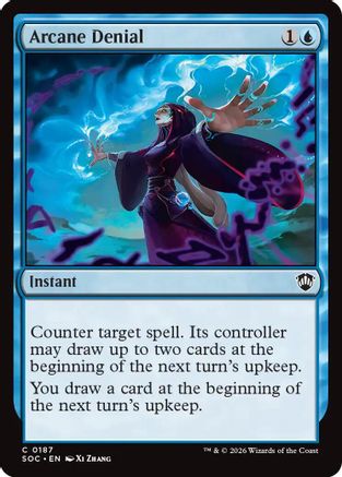 {@@SOC C} Arcane Denial [SOC 187]