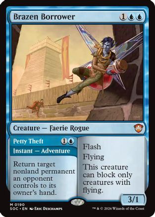 Brazen Borrower [SOC 190]