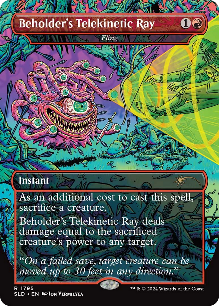 Fling [SLD-1795]  (Borderless) Foil
