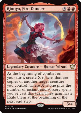 Rionya, Fire Dancer [SOC 252]