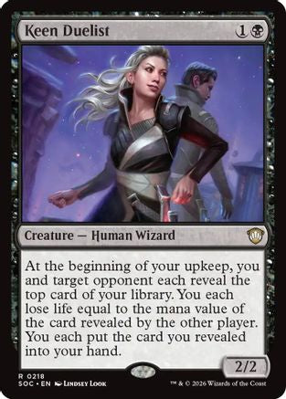 Keen Duelist [SOC 218]