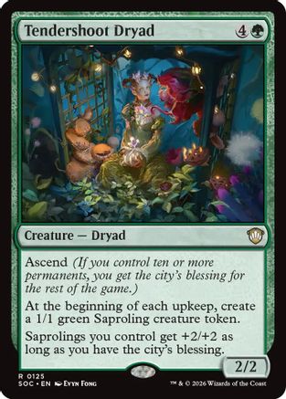 {@@SOC R} Tendershoot Dryad [SOC 125]