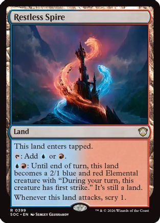 Restless Spire [SOC 399]