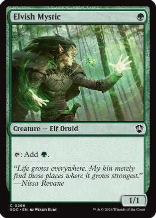 {@@SOC C} Elvish Mystic [SOC 266]