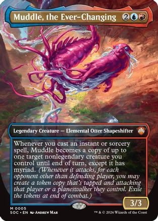 Muddle, the Ever-Changing (Borderless) [SOC 005]  Foil