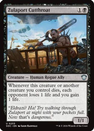 Zulaport Cutthroat [SOC 233]