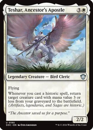 Teshar, Ancestor's Apostle [SOC 180]