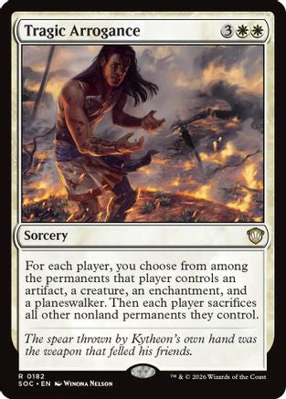 Tragic Arrogance [SOC 182]