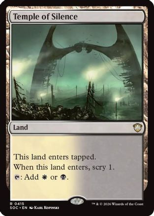 Temple of Silence [SOC 415]