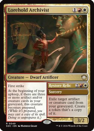 Lorehold Archivist [SOC 049]