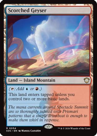 {@@SOC R} Scorched Geyser [SOC 054]