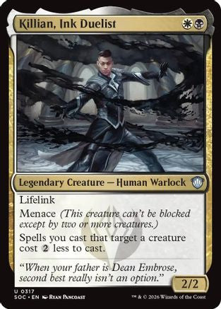 Killian, Ink Duelist [SOC 317]
