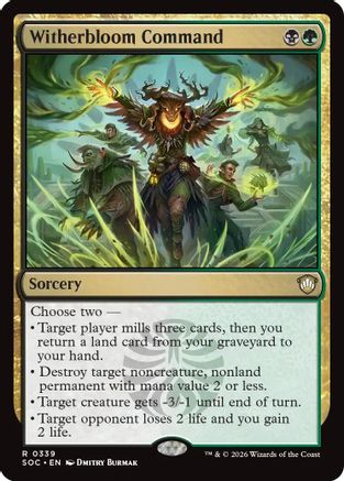 Witherbloom Command [SOC 339]