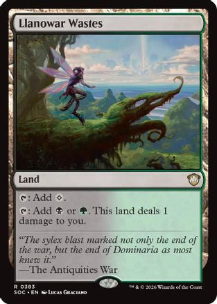 Llanowar Wastes [SOC 383]